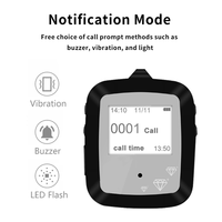 Système d'appel sans fil de serveurs, montre-bracelet, Pager, système de radiomessagerie sans fil pour Restaurant