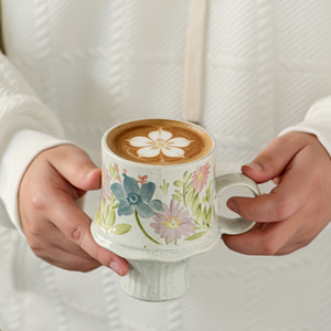 <span class=keywords><strong>Mug</strong></span> en céramique créatif, idéal pour Instagram, 320 ml/11 oz, forme irrégulière, couleur unie, grande capacité, <span class=keywords><strong>mug</strong></span> pour le petit-déjeuner - Product Image 3