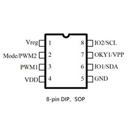 Özel Çip OTP Sesli IC Çip OEM Üreticisi Ses Uzunluğu Ayarlanabilir Programlanabilir Ses Çipi