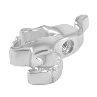 Collier commémoratif pour animaux de compagnie, forme cheval, en acier inoxydable plaqué argent, biodégradable, durable, étanche, luxe