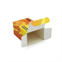 Boîte d'emballage rigide en carton épais 18pt personnalisée, gaufrage, pelliculage mat, matériaux recyclés, boîte en carton de taille personnalisée pour