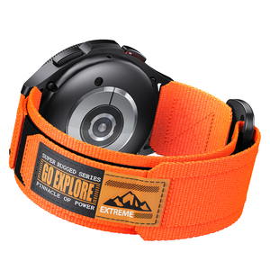 <span class=keywords><strong>Bracelet</strong></span> de montre en tissu 20 mm 22 mm pour <span class=keywords><strong>Garmin</strong></span> Vivoactive 4/Venu 3/2/Forerunner 265/255 pour Huawei GT5/GT4/GT3, <span class=keywords><strong>bracelet</strong></span> de montre en nylon - Product Image 6