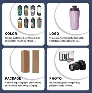 Botella de Agua de Acero Inoxidable 304 de 20 oz Personalizada 2026, Libre de BPA, a Prueba de Fugas, Aislada, con Asa y Tapa - Product Image 2