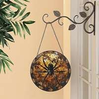 Attrape-soleil en verre pour aquarium, motif poisson ange, pour observation des poissons