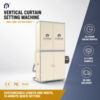 Nouvelles idées de produits : Machine automatique multifonctionnelle verticale pour l'installation de rideaux à haute température avec une pression de 3-6 kg/cm²