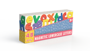 Juego de 48 Letras Magnéticas del Alfabeto en Mayúsculas y Minúsculas, Imanes Educativos para Refrigerador, Aprendizaje del Abecedario para Niños (3+ años) - Product Image 2