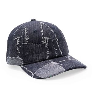 Casquettes de baseball en denim vintage délavé, personnalisables avec logo, unies et vierges - Product Image 6