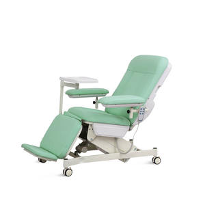 Kursi Dialisis Lipat Elektrik Multifungsi SAIKANG SKE-133 Profesional untuk Perawatan Pasien dan Donasi Darah - Product Image 2