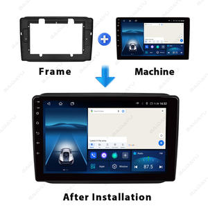 BAIDAYU 10-Inch IPS Android 13 Rádio Do Carro GPS USB 2G LinkMirror CarPlay Dashboard Amplificador para <span class=keywords><strong>Skoda</strong></span> <span class=keywords><strong>Fabia</strong></span> 2008-2014 Tela LCD - Product Image 4
