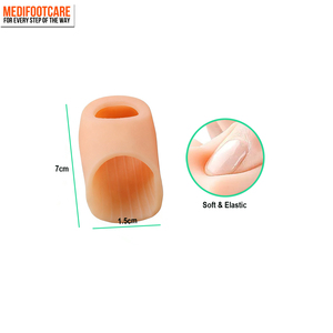 Protections d'orteils en gel <span class=keywords><strong>de</strong></span> silicone, tubes, bandages, capuchons et coussinets pour le traitement des ampoules, callosités, cors, douleurs et frottements des orteils chez la femme - Product Image 4