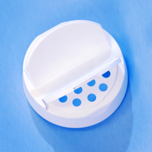 Tapas abatibles de mariposa con cierre de tarro de especias de plástico de 63mm, doble aleta para tapas de coctelera de polvo de especias - Product Image 2