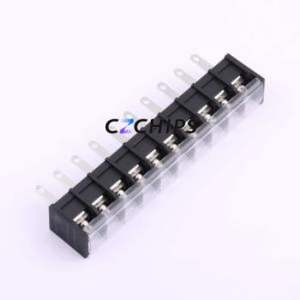 DBT40H-9.5-10P-BK-P Barrier Terminal Block Through hole Component (THT),P=9.5mm Connector 9.5mm 20A 300V - Product Image 1