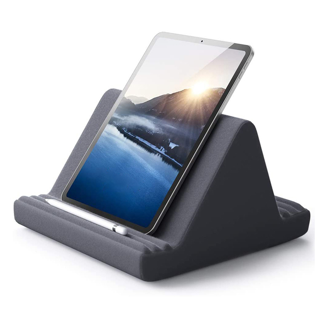 Kingworth Support Holder Phone Tablet Stand Pillow Holder Soft Pillow Lap Stand Tablet Pillow for Ipads