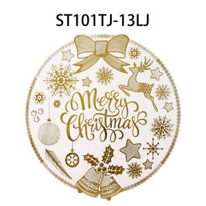 ชุดแผ่นรองชามสำหรับตกแต่งงานแต่งงานสีทองเงินแบบทันสมัยแผ่นรองจานพีวีซีแผ่นระบายน้ำ - Product Image 3