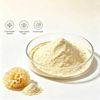 Fabrieksleverancier Natuurlijk Tremella Fuciformis Extract Poeder Wateroplosbaar voor Voedingsmiddelen en Cosmetische Grondstoffen