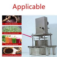 Groentensapseparator Vullen Knijp Water Tool Elektrische ontwateringspers Groente Fruit Machine