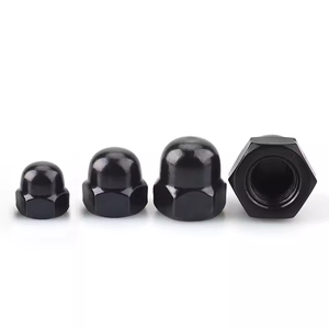Hochwertige M4-24 Edelstahl Sechskant-Hutmuttern, Kegelmutter, Kuppelmutter nach DIN1587, Sechskantkopf Größe M10 Länge 20mm - Product Image 3