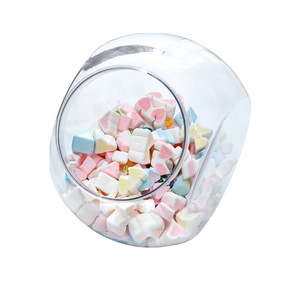 Rong An Pet Slanted <b>Candy</b> Jar 2300Ml Transparent Plastic Storage Container For Food Packaging - Product Image 5