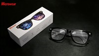 Gafas Inteligentes con Linterna de Alta Intensidad 2026, Control Táctil, Carga Rápida Tipo-C, Directo de Fábrica, MOQ Bajo, Personalizables