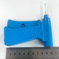 Microchip Reutilizable, Jeringa Inyectora, Pistola de Identificación Animal, Implante Indoloro, Aguja FDX-B, Microchip RFID para Caballos, Ganado, Perros y Gatos