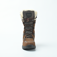 Bottes de neige imperméables à plateforme chaudes pour femmes pour l'hiver