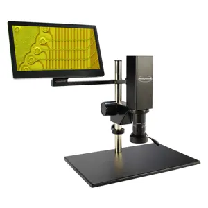 Ft-Opto FM650IP 0.6-5.0X 줌 현미경 수리 도구 1920x1080 고해상도 LCD 디지털 현미경