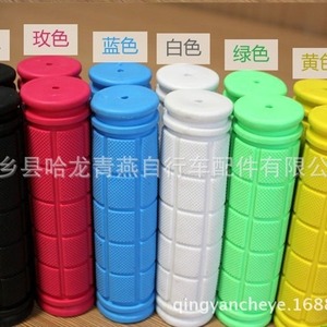 Poignées de guidon de vélo 22,2 mm TPR antidérapantes colorées non imperméables pour vélos de route - Product Image 2
