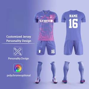 Manchester City Ensemble pour enfants Maillot de football Vêtements de sport Sublimation Basket Ball Uniform Jersey <span class=keywords><strong>T</strong></span>-<span class=keywords><strong>shirt</strong></span> - Product Image 3