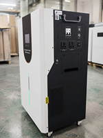 Générateur Solaire Tout-en-un Complet 10kW avec Batterie LiFePO4 15kWh, Onduleur Hybride à Onde Sinusoïdale Pure 230V, MOQ 1, Prêt à Expédier