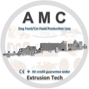 Fabricant chinois Amc + Machine pour la fabrication de <span class=keywords><strong>croquettes</strong></span> pour animaux + Nourriture extrudée pour animaux de compagnie - Product Image 1