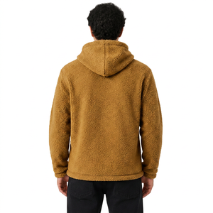 Custom Premium Sherpa Lined <b>Hooded</b> Sweatshirt Warm Winter Sherpa Fleece Hoodie Oversized <b>zip</b> Sherpa fleece streetwear clothes - Product Image 2