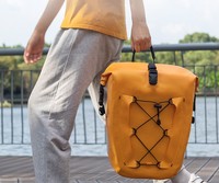Fournisseurs de sacs de vélo étanches Leyi, sac à dos de vélo pour sacoche, sac de sacoche de vélo 27L Logo personnalisé