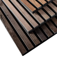 Tablero acústico de panel insonorizado MDF ecológico para reducción de ruido en Office Home Studio y sala de conferencias