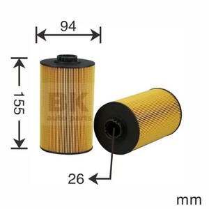 Filtro de Combustible Diésel BK Auto Parts YN21P01157R100 EF-41020 FP1144 SK250-10 con Junta Tórica para Reemplazo y Reparación - Product Image 3