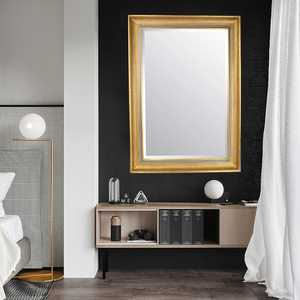 Khắc Sang Trọng Ưa Thích Trang Trí Nội Thất Nghệ Thuật Lớn Tường <span class=keywords><strong>Baroque</strong></span> Khắc Gỗ Trang Trí Đúc Gương Khung Đúc - Product Image 4