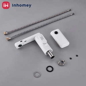 Robinet <span class=keywords><strong>de</strong></span> salle <span class=keywords><strong>de</strong></span> bain intelligent <span class=keywords><strong>sans</strong></span> contact avec affichage numérique LED, distributeur <span class=keywords><strong>de</strong></span> savon liquide, robinet mitigeur à capteur infrarouge automatique pour lavabo - Product Image 2