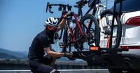 Porte-vélo multifonctionnel pour 2 vélos Pièce d'auto pour le stationnement sécurisé des vélos