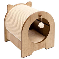 Prix d'usine OEM et ODM Cat Scratcher Bed Sisal Cat Scratcher House avec jouet Ball et griffoir