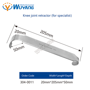 Retractor de Articulación de <span class=keywords><strong>Rodilla</strong></span> Ortopédico Wuyang Medical, Instrumentos de Cirugía Articular, Retractor Tipo Z para Especialistas - Product Image 3
