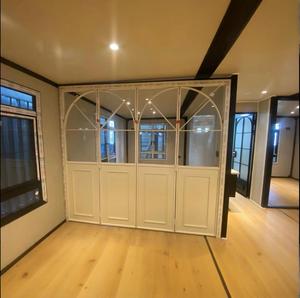 30ft 40ft Luxe Opvouwbaar Uitbreidbaar Containerhuis Voor Australië 3 Slaapkamer Luxe Villa Houten Materiaal Voor Outdoor Winkel Kiosk