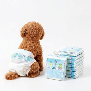 Precio al por Mayor a Partir de 20,000 Piezas por Tamaño, Pañales Desechables Absorbentes y Económicos para Perros, Suministros para Perros Hembras - Product Image 1