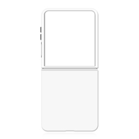 Coque de téléphone vierge pour sublimation 3D pour Samsung Galaxy Z Flip 8 7, magnétique 2 en 1, PC TPU, pliable, transfert thermique