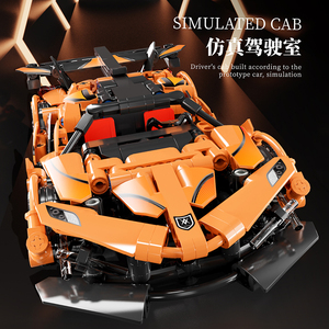 8903 Phổ Biến 1:20 Đua Xe Mô Hình Câu Đố Khối Xây Dựng Công Nghệ Thành Phố Lắp Ráp Gạch Cho Trẻ Em Của Đồ Chơi 528 + Pcs - Product Image 6