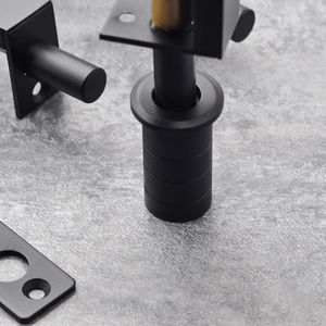 Rắn Brass Flush Bolt <span class=keywords><strong>Latch</strong></span> giấu an ninh trượt khóa LEVER hành động 8 "10" 12 "24" cửa Bolt cho đôi pháp cửa - Product Image 4