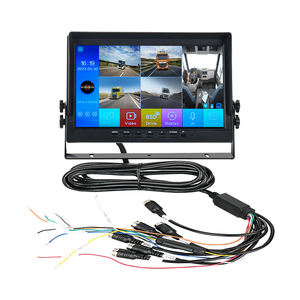מסך מגע 10.1 אינץ מסך מסך מגע מסך מסך מסך מסך מגע 1080p hd mp5 שמע rearview usb נייד עבור מכוניות - Product Image 2