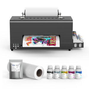 Colorsun Digital Roll to Roll Film Printer A3 Plus 33cm Garment T-shirt DTF Printer for XP600 Print Head A3 Dtf Printer - Product Image 1
