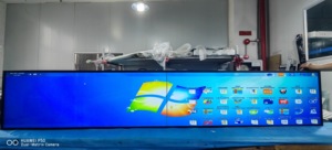 Supermercado Edge Shelf Display 1000NITs Pantalla <span class=keywords><strong>de</strong></span> publicidad Barra elástica Pantalla <span class=keywords><strong>de</strong></span> TV LCD con Android CMS - Product Image 3