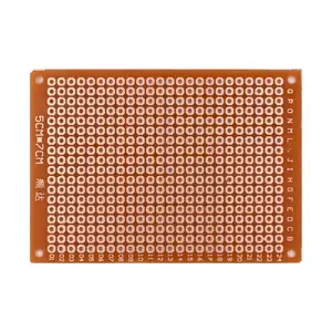 모조리 5x7cm pcb 보드-DIY 시제품 종이 PCB 보편적인 실험 모체 회로판 5x7CM