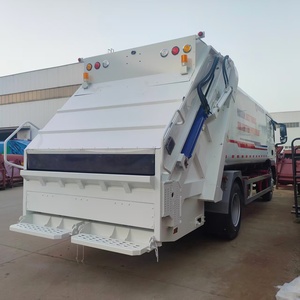Camión de Basura Compactador Sinotruk Howo 4X2 de 18 Toneladas, Eje Doble, Seis Ruedas, Carga Trasera - Product Image 6