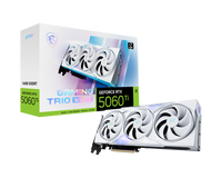 2025 Kartu Grafis Gaming RTX 5060 Ti 16G GAMING TRIO Putih MXM PCI Express 5.0 Berpendingin Kipas untuk PC Desktop